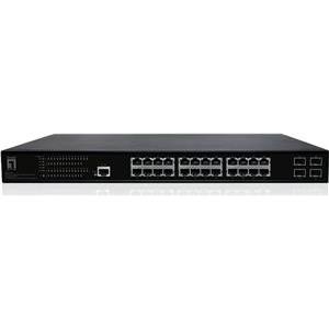 LevelOne Switch 28xPort GEP-2861 4xGSFP 19