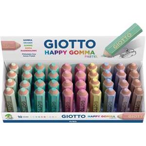 Gumica u obliku olovke Giotto Happy Gomma Fila 2340 pastel sortirano