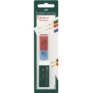 Gumica 7081 pk2 Faber-Castell 188296 blister!!