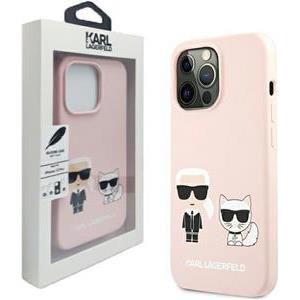 TPU Karl Lagerfeld maska za iPhone 13 Pro KLHCP13LSSKCI