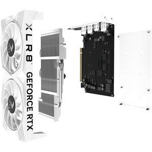 PNY RTX4060 VERTO XLR8 Gaming OC White 8GB GDDR6 HDMI 3xDP