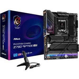 ASROCK MB Desktop Z790 Riptide Wi-Fi S1700, 4x DDR5, 1x PCIe 5.0 x16, 1x PCIe 4.0 x16, 1x PCIe 3.0 x1, 1x Blazing M.2, 4x Hyper M.2, 8x SATA3, 2x USB-C, 8x USB 3.2, 6x USB 2.0, 1x RJ-45 2.5GB, 802.11