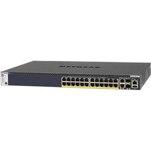 24x Gigabit PoE+ 550W PSU, SFP+, 10 Gigabit RJ45, 128 Gbps, VLAN, AXC761, AXC763