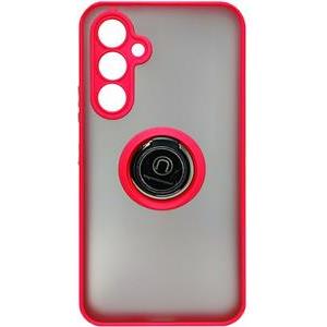 MM TPU SAM GALAXY S24 - MATTE RED WITH RING