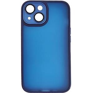 MM TPU IPHONE 15 - MATTE BLUR Dark blue