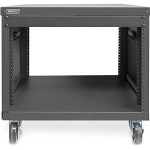 DIGITUS Universal 19-inch equipment rack with wheels, 8U