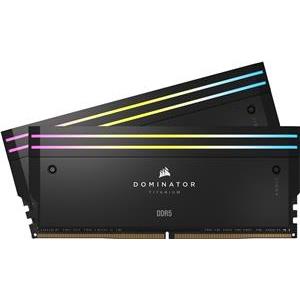 CORSAIR RAM Dominator Titanium RGB - 64 GB (2 x 32 GB Kit) - DDR5 6000 DIMM CL30