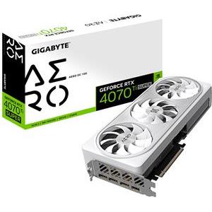 GIGABYTE GeForce RTX 4070 Ti SUPER AERO OC 16G Graphics Card, 16GB GDDR6X, PCI-E 4.0