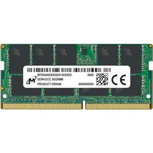 Micron - DDR4 - module - 16 GB - SO-DIMM 260-pin - 3200 MHz / PC4-25600 - unbuffered