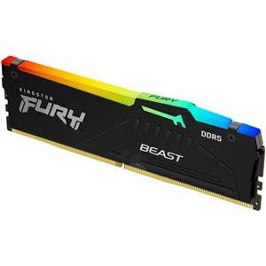 Kingston Fury Beast RGB 64GB Kit (4x16GB) DDR5 5600MHz, CL40, KF556C40BBAK4-64