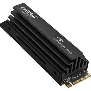 Crucial T705 2TB PCIe Gen5 NVMe M.2 SSD with heatsink, EAN: 649528940339