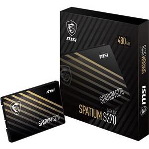 MSI SPATIUM S270 SATA 2.5 480GB internal solid state drive 2.5