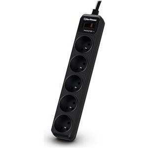 CyberPower Tracer III B0520SC0-FR surge protector Black 5 AC outlet(s) 200 - 250 V 1.8 m