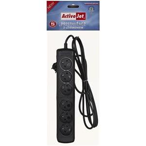 Activejet 6GNU - 3M - C power strip with cord