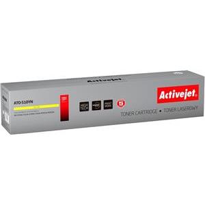 Activejet ATO-510YN toner (replacement for OKI 44469723; Supreme; 5000 pages; yellow)