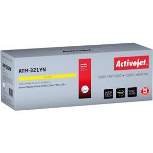 Activejet ATM-321YN toner (replacement for Konica Minolta TN321Y; Supreme; 25000 pages; yellow)