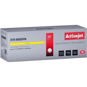 Activejet ATK-8600YN toner (replacement for Kyocera TK-8600Y; Supreme; 20000 pages; yellow)