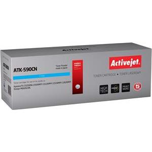 Activejet ATK-590CN Toner (replacement for Kyocera TK-590C; Supreme; 5000 pages; cyan)