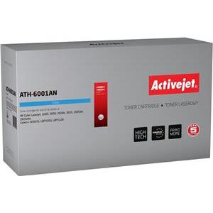 Activejet ATH-6001AN Toner (replacement for HP 124A Q6001A, Canon CRG-707C; Premium; 2000 pages; cyan)