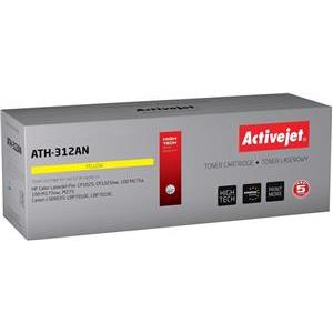 Activejet ATH-312AN Toner (replacement for Canon, HP 126A CRG-729Y, CE312A; Premium; 1000 pages; yellow)