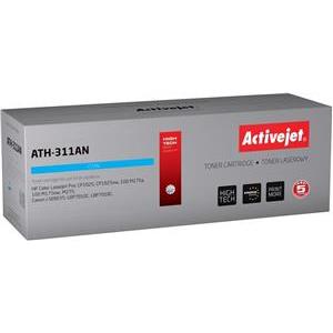 Activejet ATH-311AN Toner (replacement for Canon, HP 126A CRG-729C, CE311A; Premium; 1000 pages; cyan)