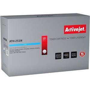 Activejet ATH-251N Toner (replacement for HP 504A CE251A, Canon CRG-723C; Supreme; 7000 pages; cyan)