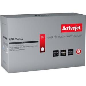 Activejet ATH-250NX toner (replacement for HP 504X CE250X, Canon CRG-723HB; Supreme; 10500 pages; black)