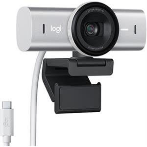 Webcam Logitech MX Brio, 4K Ultra HD, Pale Gray, USB-C