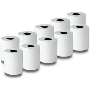 Qoltec 51900 Thermal roll 57 x 27 | 55g / m2 | 10 pcs. | BPA free