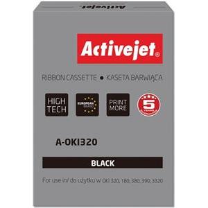 Activejet A-OKI320 Ribbon (replacement OKI 9002303; 3000000 characters; Supreme; black) 100 pieces