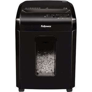 Fellowes Powershred 10M paper shredder Micro-cut shredding Black