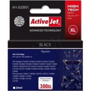 Activejet Ink Cartridge AH-300BRX (HP 300XL CC641EE compatible; Premium; 20 ml; black)