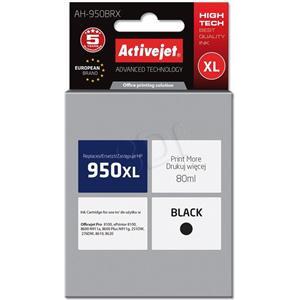 Activejet AH-950BRX ink (replacement for HP 950XL CN045AE; Premium; 80 ml; black)