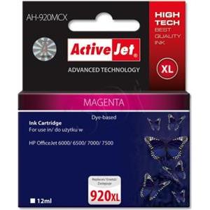 Activejet AH-920MCX Ink Cartridge (replacement for HP 920XL CD973AE; Premium; 12 ml; magenta)