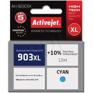 Activejet AH-903CRX ink (replacement for HP 903XL T6M03AE; Premium; 12 ml; cyan)