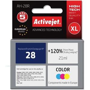 Activejet AH-28R Ink cartridge (replacement for HP 28 C8728A; Premium; 21 ml; color)