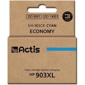 Actis KH-903CR ink (replacement for HP 903XL T6M03AE; Standard; 12 ml; cyan) - New Chip