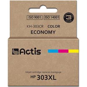 Actis KH-303CR ink for HP printer, replacement HP 303XL T6N03AE; Premium; 18ml; 415 pages; colour