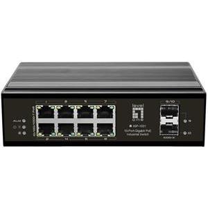 LevelOne Switch 8x GE IGP-1031 2xGSFP 240W 8xPoE+