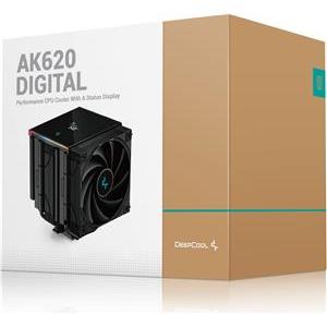 DeepCool AK620 DIGITAL Processor Air cooler 12 cm Black 1 pc(s)