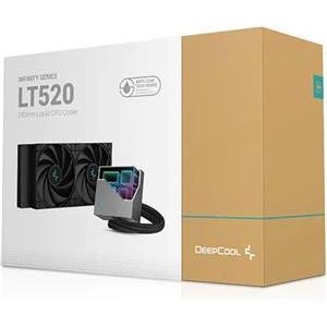 DeepCool LT520 Processor All-in-one liquid cooler 12 cm Black 1 pc(s)