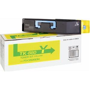 TON Kyocera Toner TK-895Y Gelb bis zu 6.000 Seiten mit gem. ISO/IEC 19798