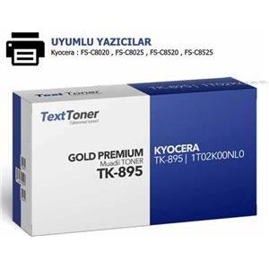 TON Kyocera Toner TK-895K Schwarz bis zu 12.000 Seiten gem. ISO/IEC 19798+B72