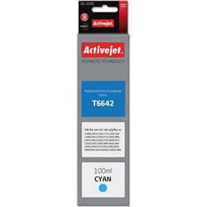 Activejet AE-664C Ink (replacement for Epson T6642; Supreme; 100 ml; cyan)