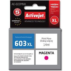 Activejet AE-603MNX ink (replacement for Epson 603XL T03A34; Supreme; 14 ml; magenta)