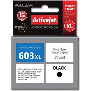 Activejet AE-603BNX ink (replacement for Epson 603XL T03A14; Supreme; 18,2 ml; black)