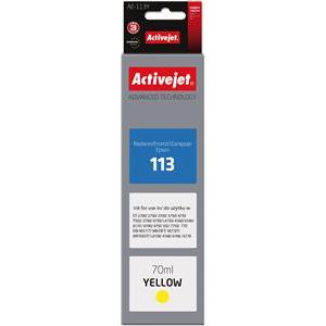 Activejet AE-113Y Ink (replacement for Epson 113 C13T06B440; Supreme; 70 ml; yellow)