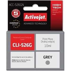 Activejet ACC-526GN ink (replacement for Canon CLI-526G; Supreme; 10 ml; grey)