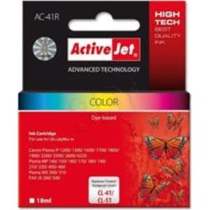 Activejet AC-41R Ink cartridge (replacement for Canon CL-41; Premium; 18 ml; color)