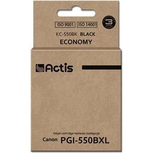 Actis KC-550Bk ink (replacement for Canon PGI-550Bk; Standard; 23 ml; black (with chip)